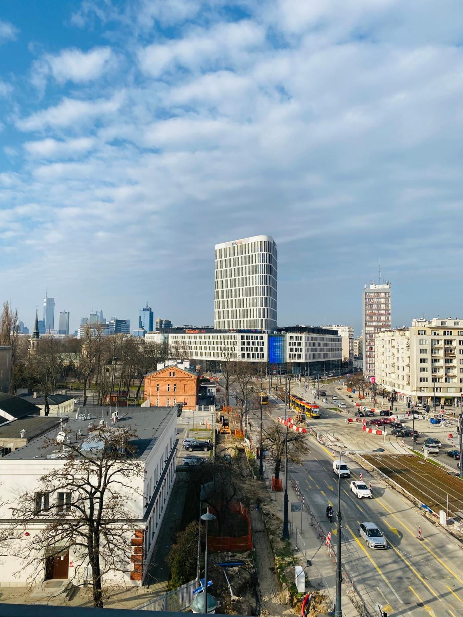 Olivia Apartments - Sloneczny Apartament W Centrum Warszawy, Plac Unii Lubelskiej, Lazienki Krolewskie, Pole Mokotowskie Warschau Exterior foto